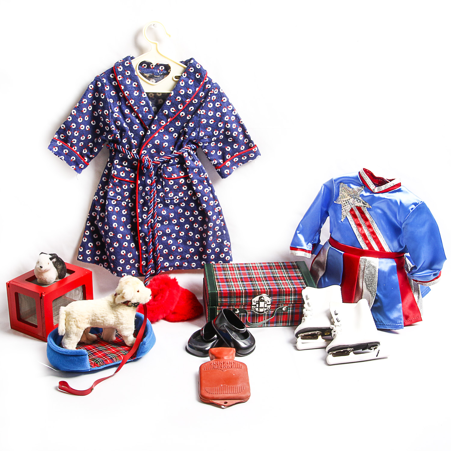 Assortment of Archived American Girl Doll Molly Clothing and Accessories EBTH